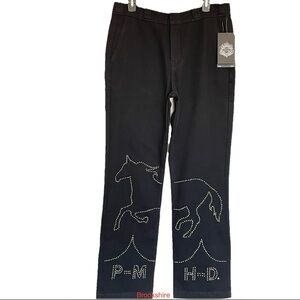 Post Malone x Harley Davidson Studded Horsepower Denim Pants Men’s Size 34x32